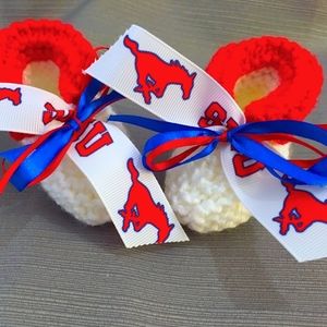 SMU Handmade Baby Booties *NEW*
